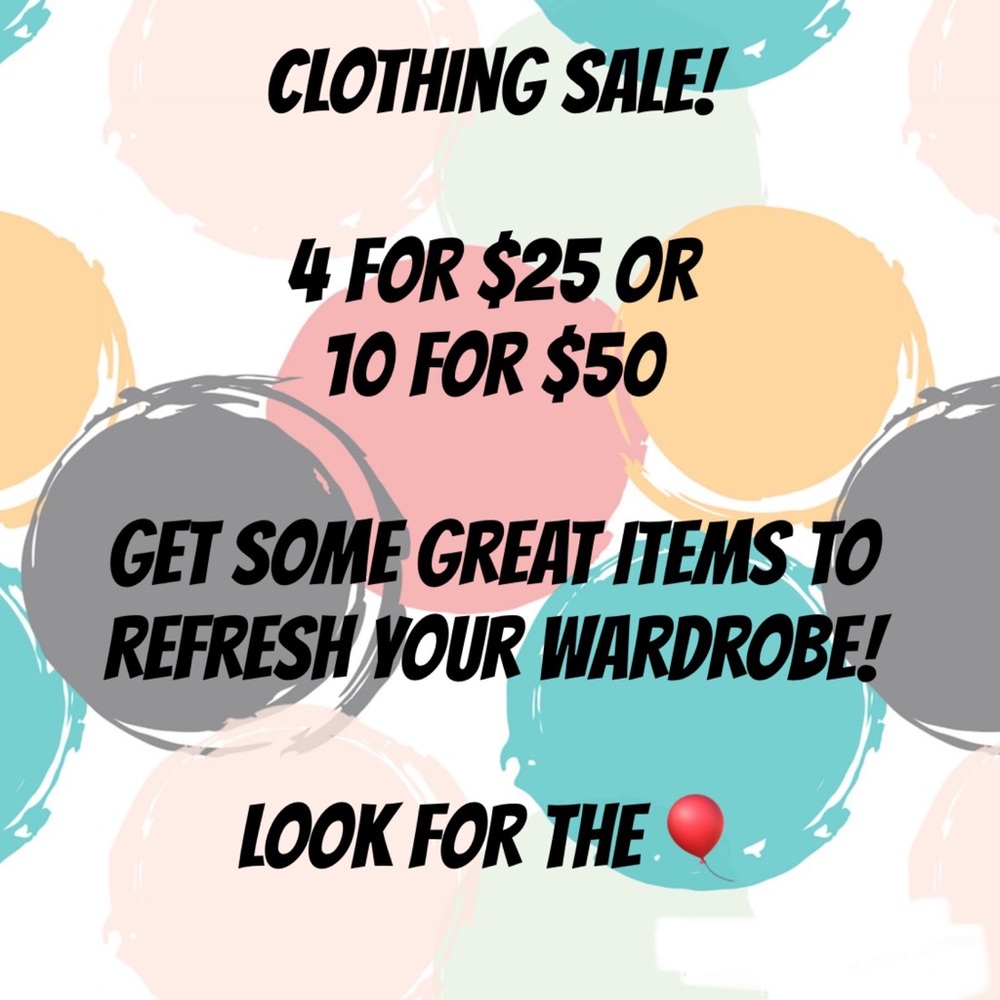 🎈 or items already marked 4/$25 count in this sale - but 4 or 10